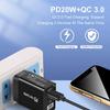 Двойное быстрое USB-зарядное устройство - 5В/9В/12В, QC3.0+PD, стандарты ЕС/США
