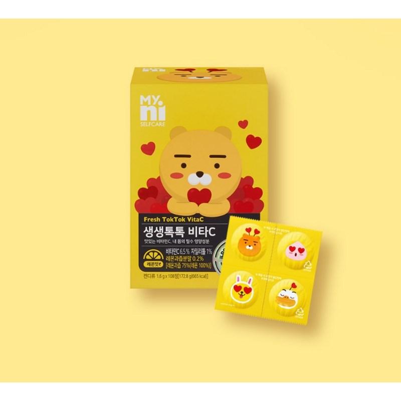 Myni Saengsaeng Tok Tok Витамин С, 108 таблеток, 1 шт.