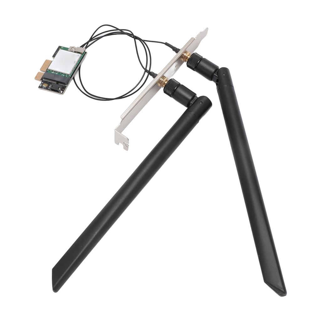 5G Network Card 2.4G 5G 867Mbps Dual Band PCIEx1 Interface BT4.0 Plug and Play PCIe WiFi Adapter