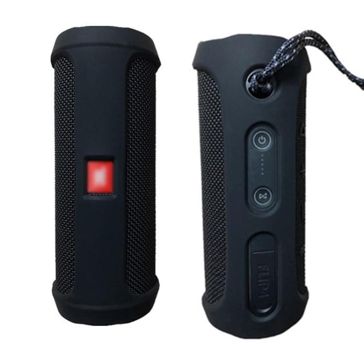 Portable Silica Gel Bluetooth Speaker Protective Case for JBL Flip4