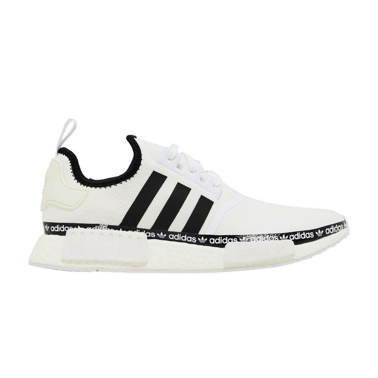 adidas NMD R1 Cloud White Logo Strip