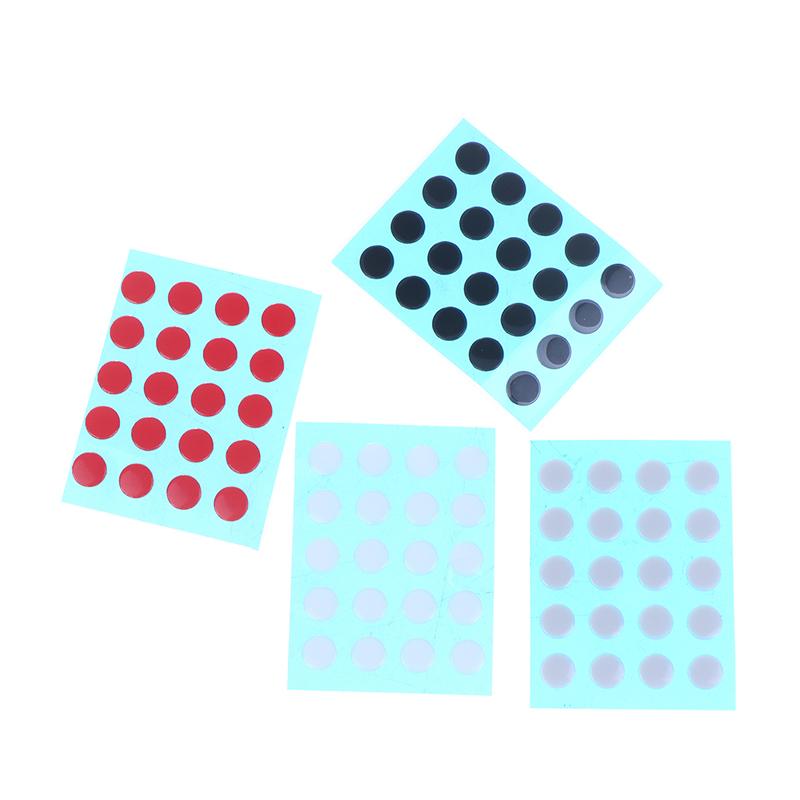 20Pcs 6.5Mm Diameter Small Dots Foot Pad Universal Mouse Glide Skates For Rubberized Mouse Foot Glide Feet Sticker