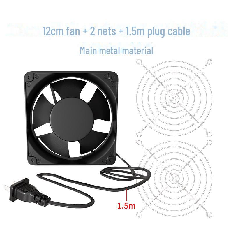 Компактный двухцелевой паяльный дымосос и вытяжной вентилятор