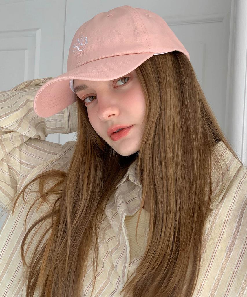 Baseukala Vasc Логотип Вышитый Стежком Бейсболка Розовый