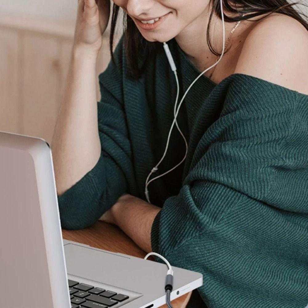 Адаптер для наушников высокой точности USB на 3,5 мм Конвертер для проводной гарнитуры Для наушников/телефона