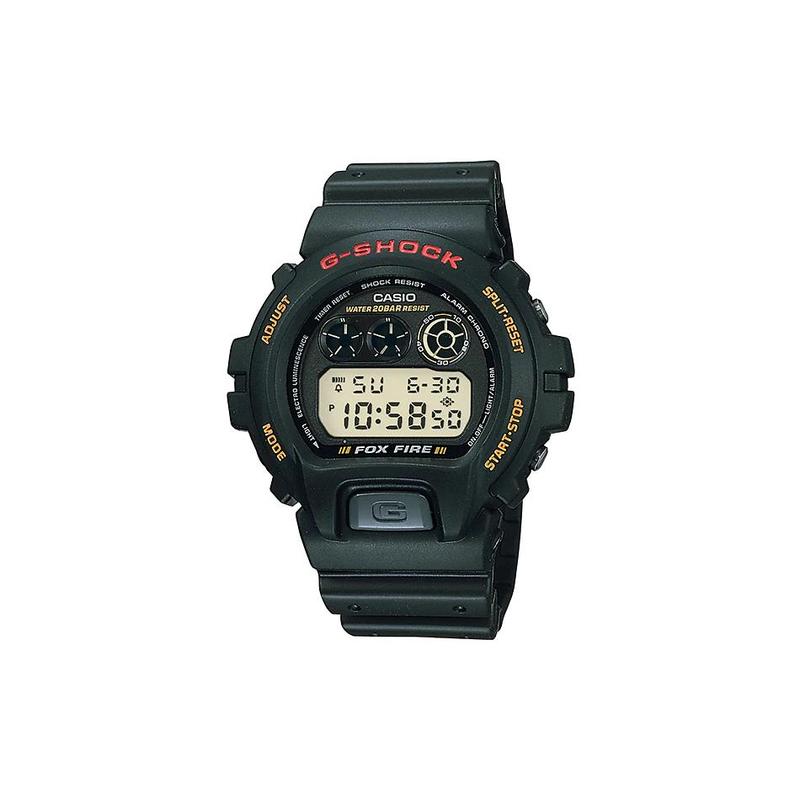 Casio Серия G-SQUAD водонепроницаемость 200 метров модный аксессуар классические универсальные часы кварцевый механизм ремешок из смолы японские и корейские часы мужские DW-6900B-9