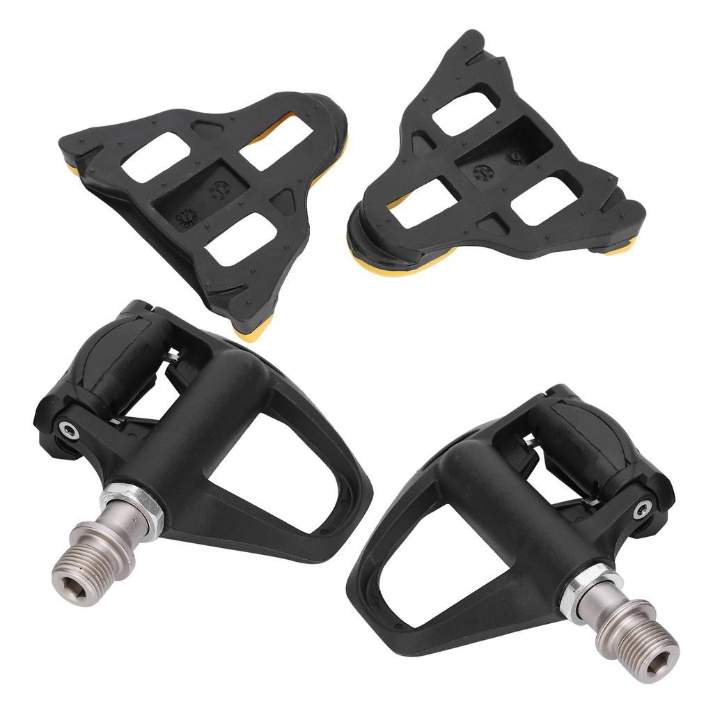 SPD‑SL Cycling Road Bike Self‑Locking Pedals with Cleats Bicycle Pedals Repair Replacement