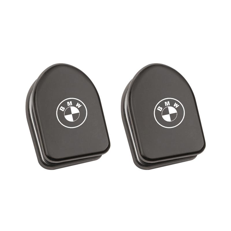 1/2pcs Car Seat Back Aluminum Alloy Hooks Portable Storage Holder Sticker For BMW X1 X2 X3 X5 X4 X6 X7 iX3 F20 F10 F07 E70 E46 E