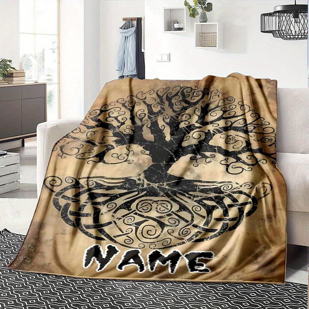 Celtic Tree Of Life Home Blankets Comfortable Soft Lightweight Allseason Multipurpose Blanket For Picnics Sofas Offices Beds Living Rooms Perfect Gift