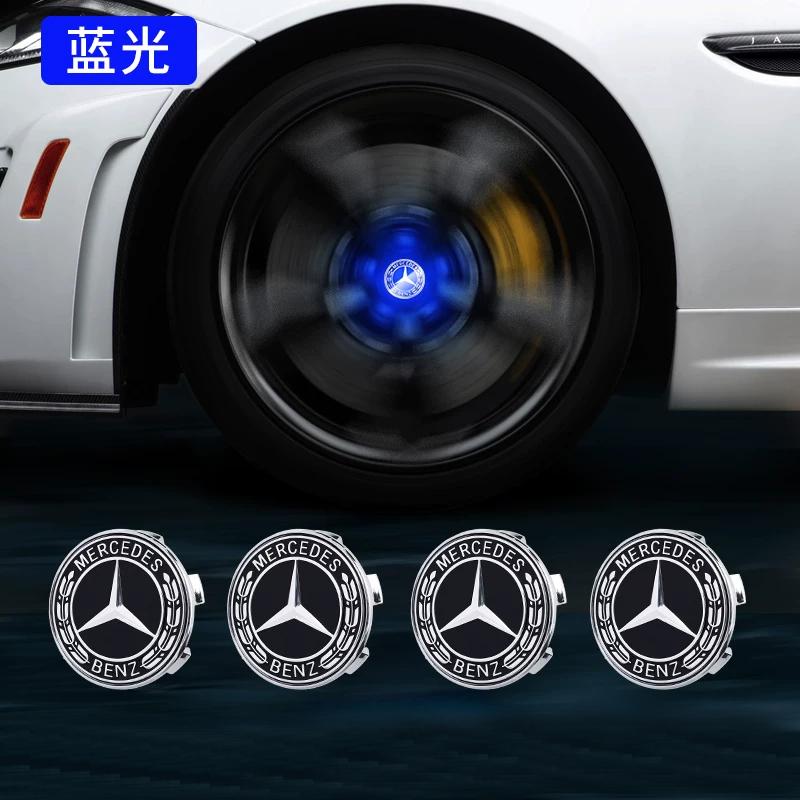 Светодиодные колпачки ступицы колеса для Mercedes-Benz W177 W205 W206 W213 W214 W216 W222