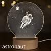 Internal Sculpture 3D Moon Night Light Deer Little Prince Table Lamp Abajur LED Luminaria Baby Sleeping Nightlight Home Decor