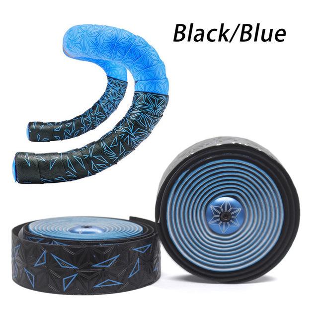 Supacaz Chrysanthemum Non-Slip Handlebar Tape: Comfortable Silicone with Shock and Sweat Absorption for Road Bikes and Fixed Gear Cycling