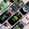 Мультяшный инопланетянин НЛО Магнитный Чехол для Телефона для APPLE iPhone 17 Air 16 14 13 12 Pro Max 15 Plus Беспроводная Зарядка MagSafe Чехол