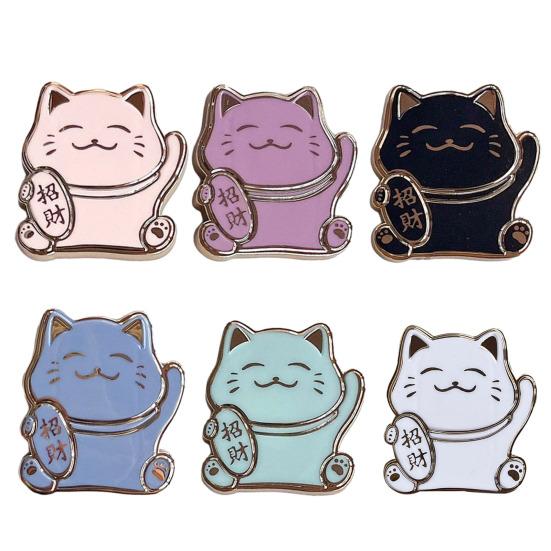 Подставка для мобильного телефона в виде кошки, складная форма, универсальный держатель для мобильного телефона ярких цветов