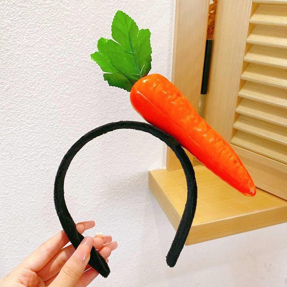 Banana Simulated Food Hair Hoop Tomato Vegetable Hair Bands Funny Fruits Headband Female/Girls