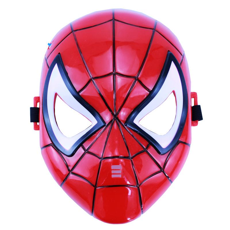 Kids Halloween Light-Up Spider Hero Mask Cape Toy