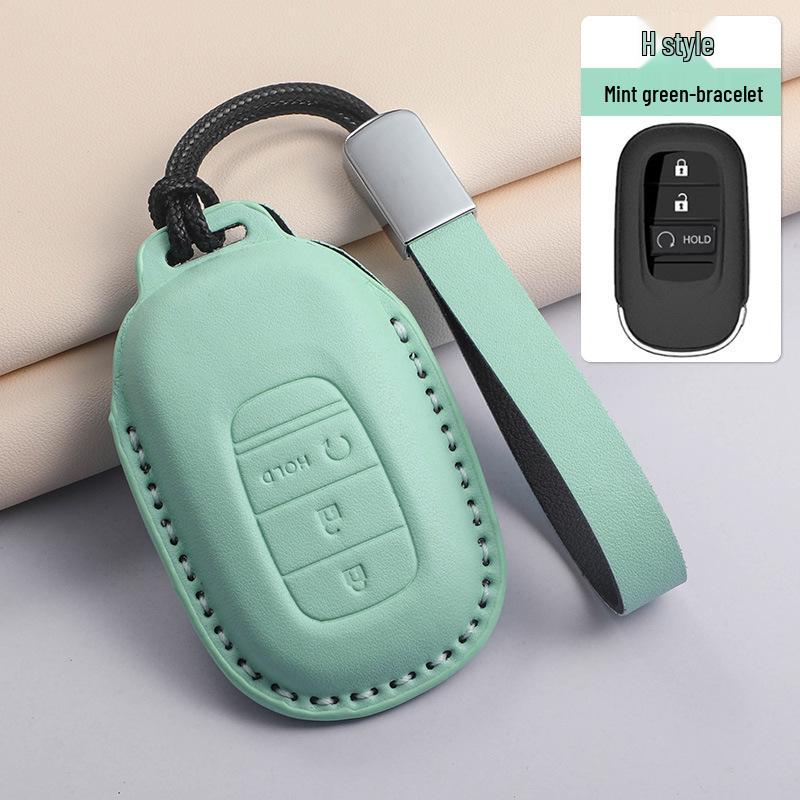Чехол для ключа Honda для Civic, Accord, CR-V, Vezel, XRV, Fit, Haoying, Haoling, Paiying, Shipai - Доступен в 3 цветах.