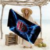 Arsenal F.c. Customizable Name Beach Towel Super Soft Microfiber Quickdry Fabric Suitable for Swimming Gym Camping Yoga Vacation