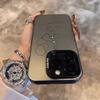 Чехол для телефона с линейным рисунком пары для iPhone 17 Чехлы iPhone 16 15 14 Pro Max 13 12 11 XS X XR 7 8 Plus 16E 17 Air Жесткая задняя крышка