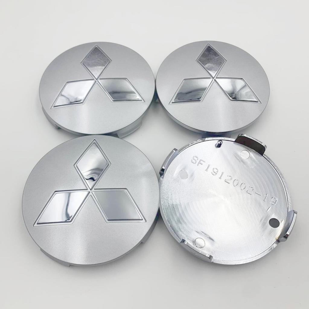 4pcs Set 58mm 60mm 81mm Universal Car Wheel Center Hub Caps for Mitsubishi Lancer ASX Outlander EVO Montero Mirage L200 Eclipse