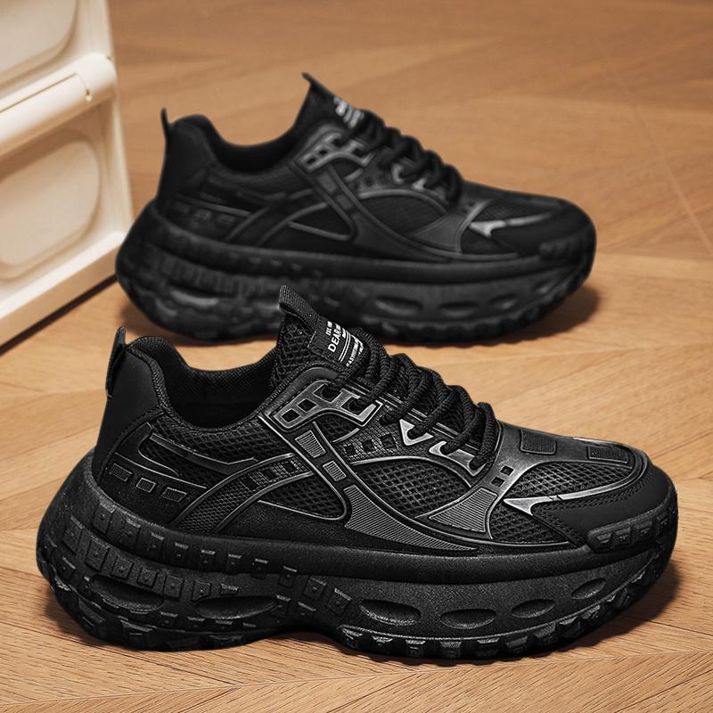 Дарт Вейдер Папины кроссовки платформа увеличение высоты зимняя мужская обувь 2025 весна новая ретро мужская спортивная, повседневная тренд