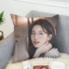 KPOPBBae Suzy Pillow Case Sofa Decorative Home Doublesided Print Plush Square Throw Pillow Cushion Cover