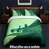Fendt Design Bed Bedding Set 1 Duvet Cover + 2 Pillowcases Soft Breathable Household Bed Linens