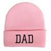 Xiyin embroidery flower MOM DAD knitted hat versatile wool hat outdoor cycling pullover hat