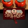 Lucky Pocket Chinese Style Red Envelope Traditional Thickened Lucky Money Bag with Tassels Blessing Red Packets Spring Festival