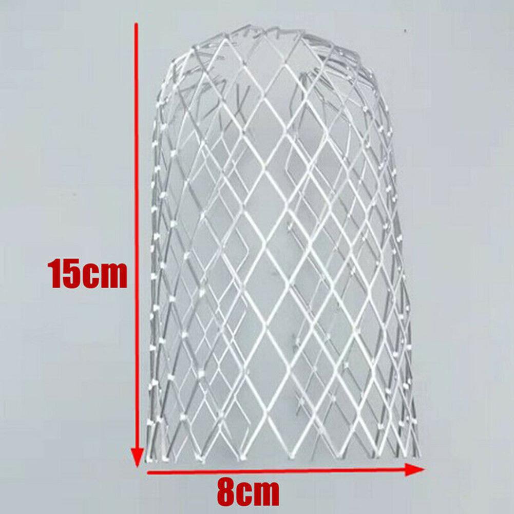 1pc Metal Mesh Gutter Pipe Strainer Mesh Cover Mesh Guards Gutter For Leaf Debris Trap Drain Pipe Cover Downpipe Protection