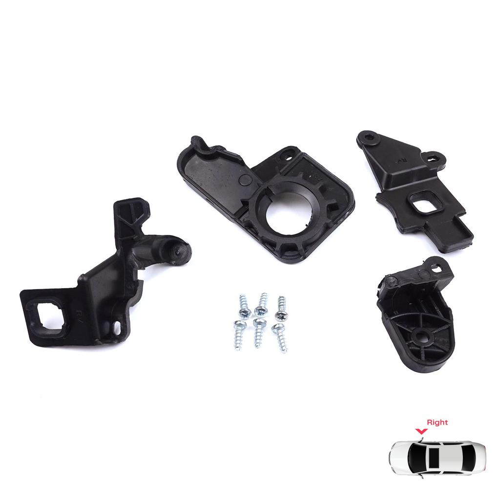 BHL576-2 Комплект кронштейнов для крепления фары, правая сторона для Citroen C5 MK2 MK3 RD TD RW X7 2008-2017 6212F1