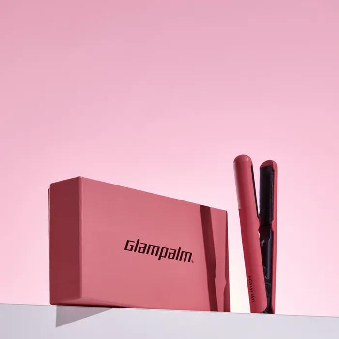 Мини-выпрямитель для волос GP103CVPE Glam Chic с мини-объемом (Гламурный розовый) Портативный для путешествий, универсальное напряжение