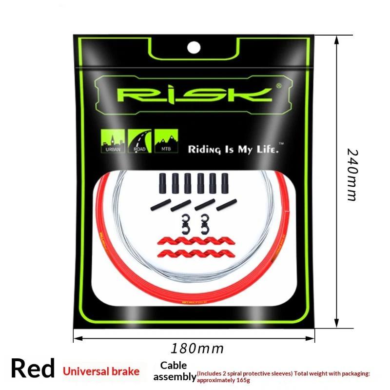 Bike Shift Gear Brake Cable Housing Kits Anti Friction Smooth Shifting for Mountain Road Bicycle Upgrade