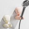 Регулируемый держатель для душевой лейки на присоске, съемный, нескользящий, ручка-держатель для душа, настенное крепление для дома, отеля, общежития, квартиры