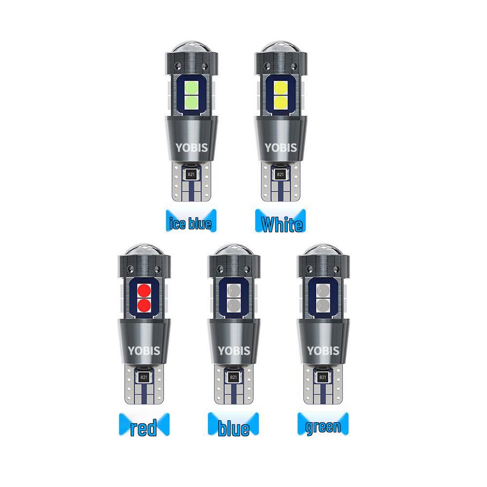 T10 LED Car Light 3030 10SMD: High-Brightness Reading & Parking Light, W5W Truck Bulbs