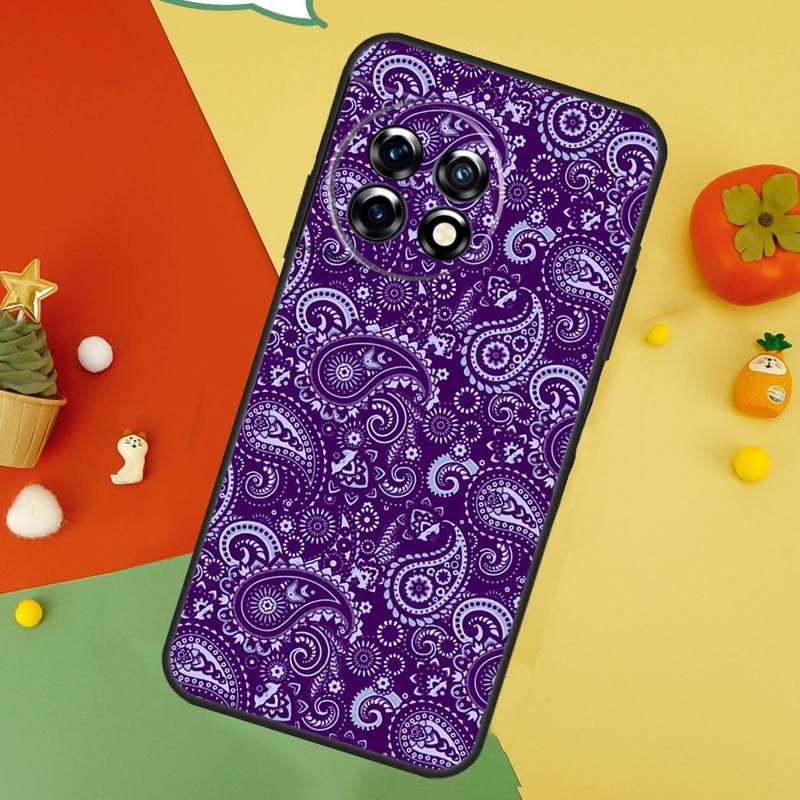 Чехол с узором пейсли для OnePlus 9 10 Pro 11 12 13 15 13T 13R 12R 10T 8T Nord 5 CE 2 3 4 Lite N20 N30