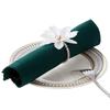 3pcs White Napkin Rings Silk Flower Napkin Buckles Vintage Napkin Holders  Dinner Table Decoration