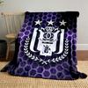 Purple Hexagonal Shield Blanket for All Seasons Blanket Lunch Break Throw Gift
