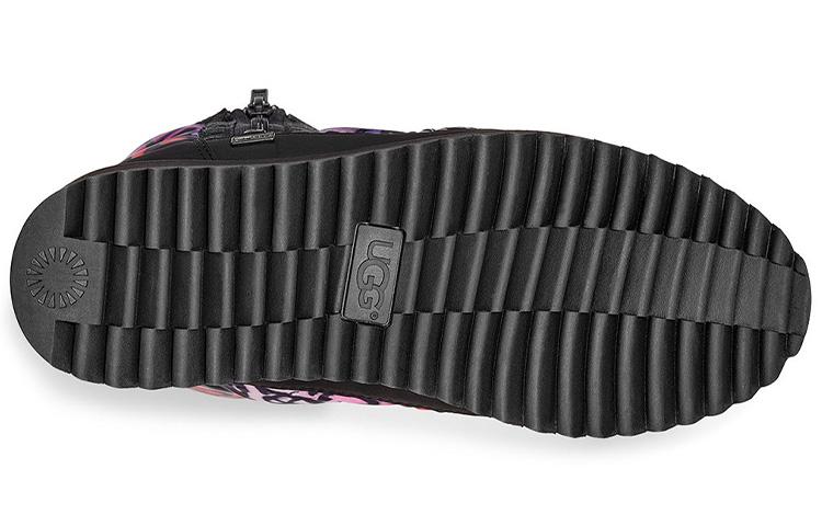 Women's Sneakers UGG Ridge Graffiti Pop Purple Black Women's