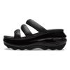 Mega Crush Triple Strap Sandals 'Black' Women's