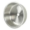 RV Round Sink Wash Basin 304 Stainless Steel 400x400x160mm Rust Resistant Large Capacity for Yacht Motorhome