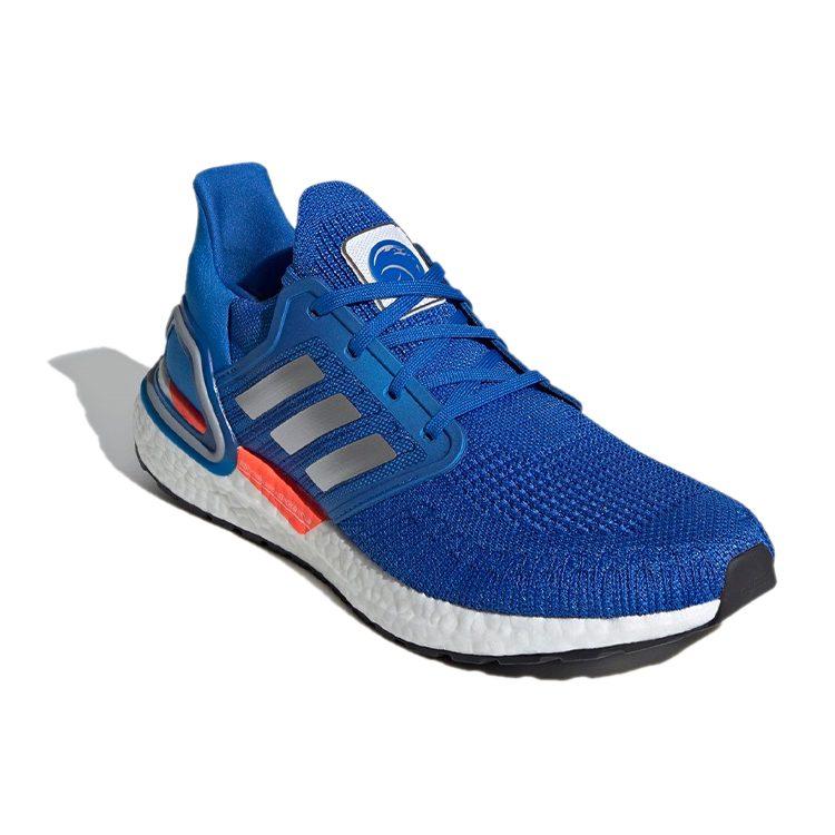 adidas X NASA Ultraboost 20 Тканевые Нескользящие, Износостойкие, Дышащие Низкие Беговые Кроссовки Мужские Синие FX7978