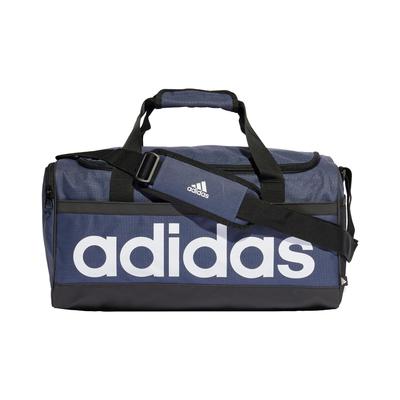 Сумка-дафл adidas Essentials Linear, размер один, шанав/черный/белый,