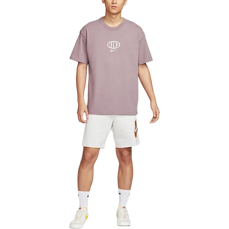 Nike Sportswear T Shirt Men's Umber Gray/White/Umber Gray IB7554-204