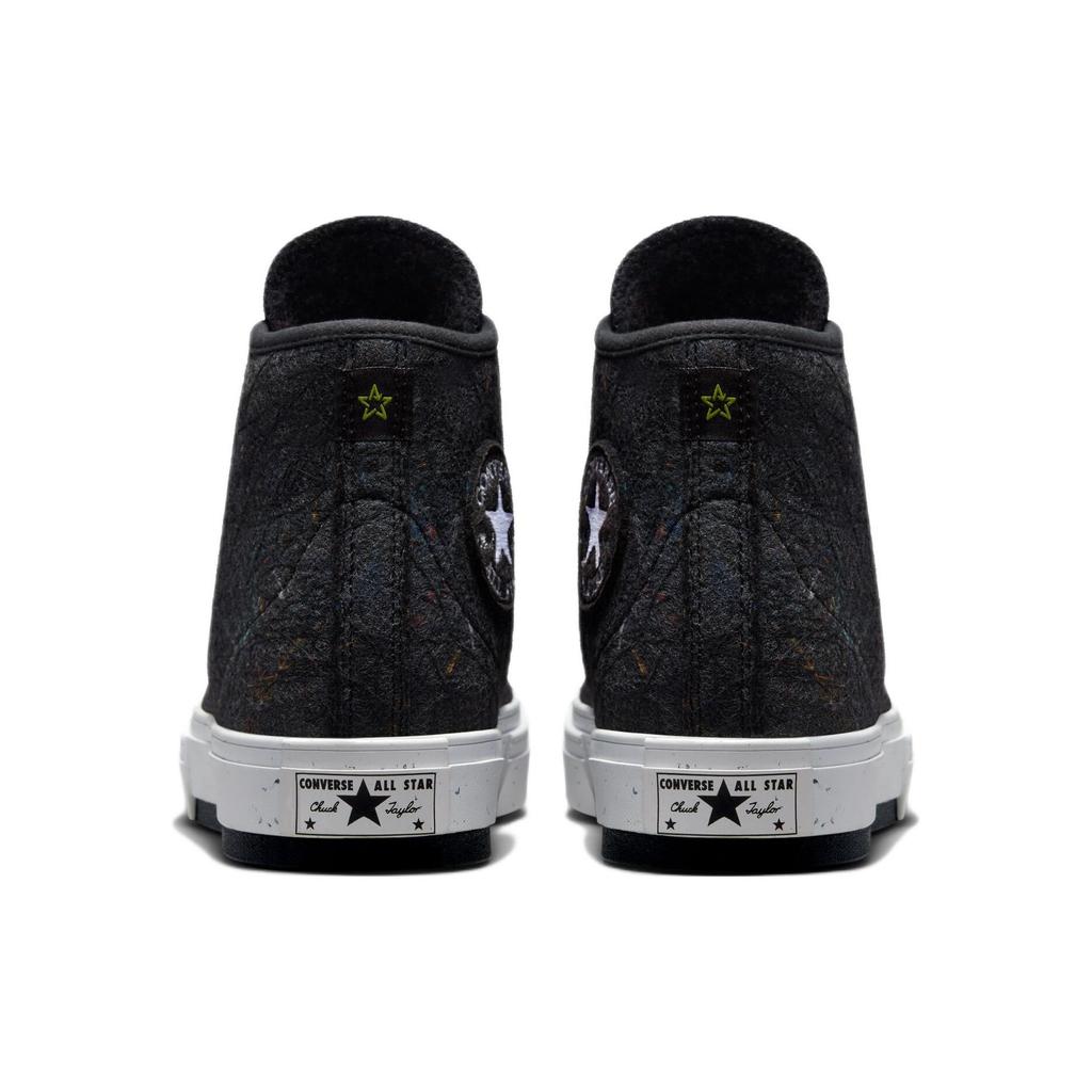 Converse Обновленные парусиновые кеды унисекс Chuck Taylor All Star 1970s Redux Scrap с высоким верхом, черные A03269C