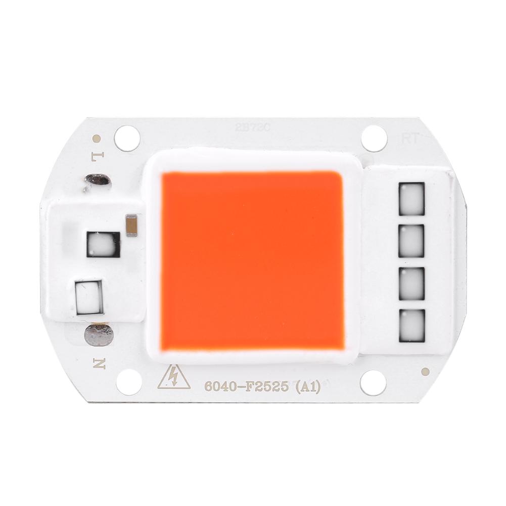 Светодиодный чип COB AC220V 50W 6040 Подходит для DIY светодиодного прожектора Лампа Красный