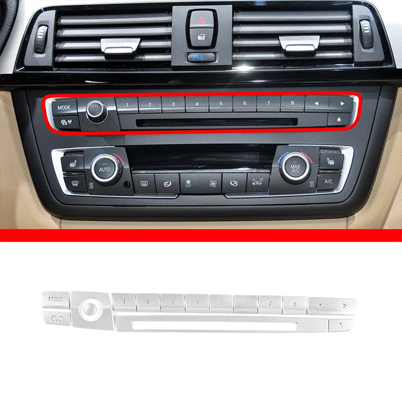 Центральное управление кондиционером, цифровая кнопка, наклейка, накладка для BMW 3 серии F30 F31 F34 2013-