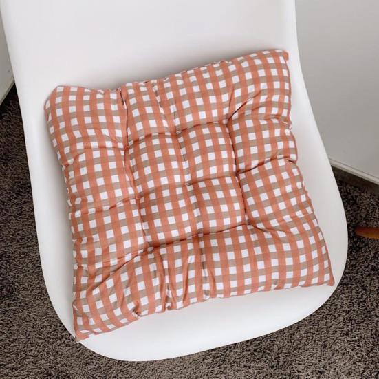 Современная полосатая подушка для стула, износостойкая, очень мягкая, толстая, моющаяся, подушка для обеденного стула, подушка для сиденья, товары для дома