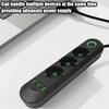 Удлинитель 2 м, розетка с вилкой EU, 3 USB-порта, AC розетка, сетевой фильтр, блок питания для офиса