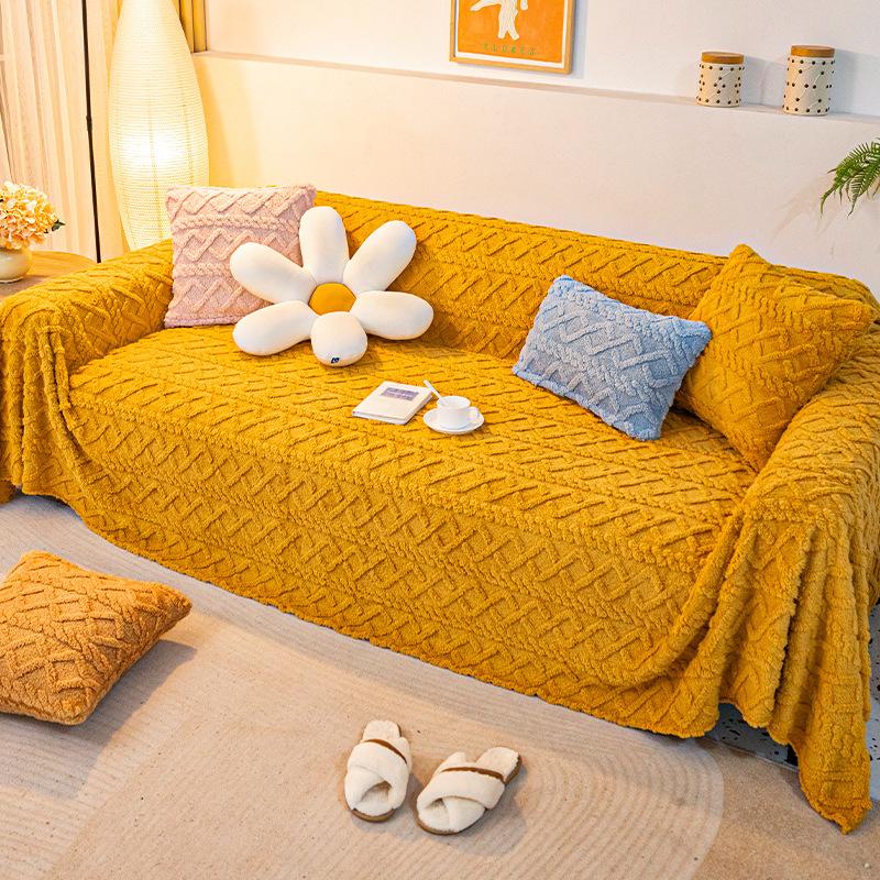 Anti-cat Scratch Sofa Cover Cloth Towel Four Seasons Universal Anti-slip Sofa Cover Cover All-inclusive Universal Sofa Blanket Full Cover